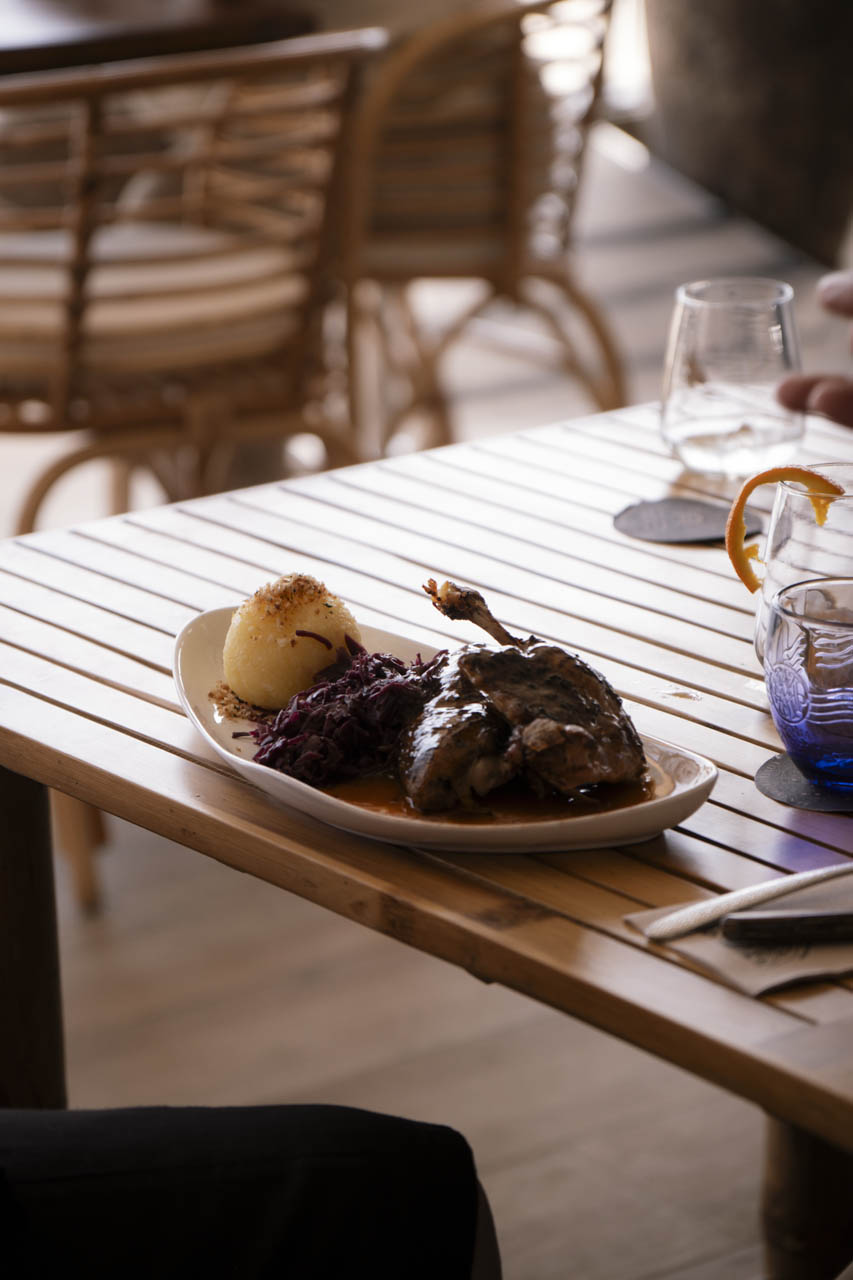 Detalle de un plato de Contro Corrente